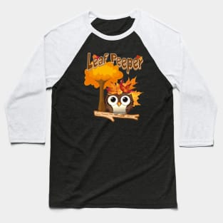 Leaf Peeper Baseball T-Shirt